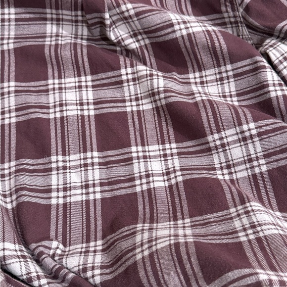 Carhartt Rugged Flex Fleece Lined Plaid Jacket Women’s XS Rich Burgundy - Picture 8 of 10